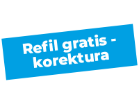 Refil gratis - korektura
